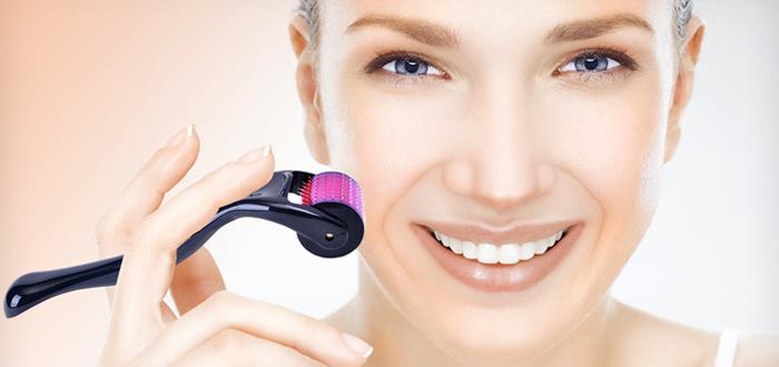 Microneedling με dermaroller